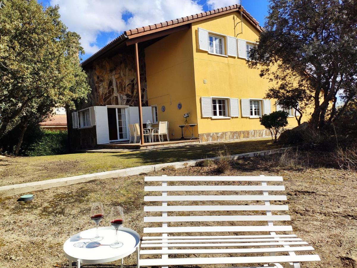 El Encinar De Gabino Villa Zarzuela del Monte Bagian luar foto