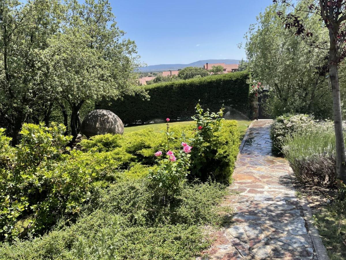 El Encinar De Gabino Villa Zarzuela del Monte Bagian luar foto