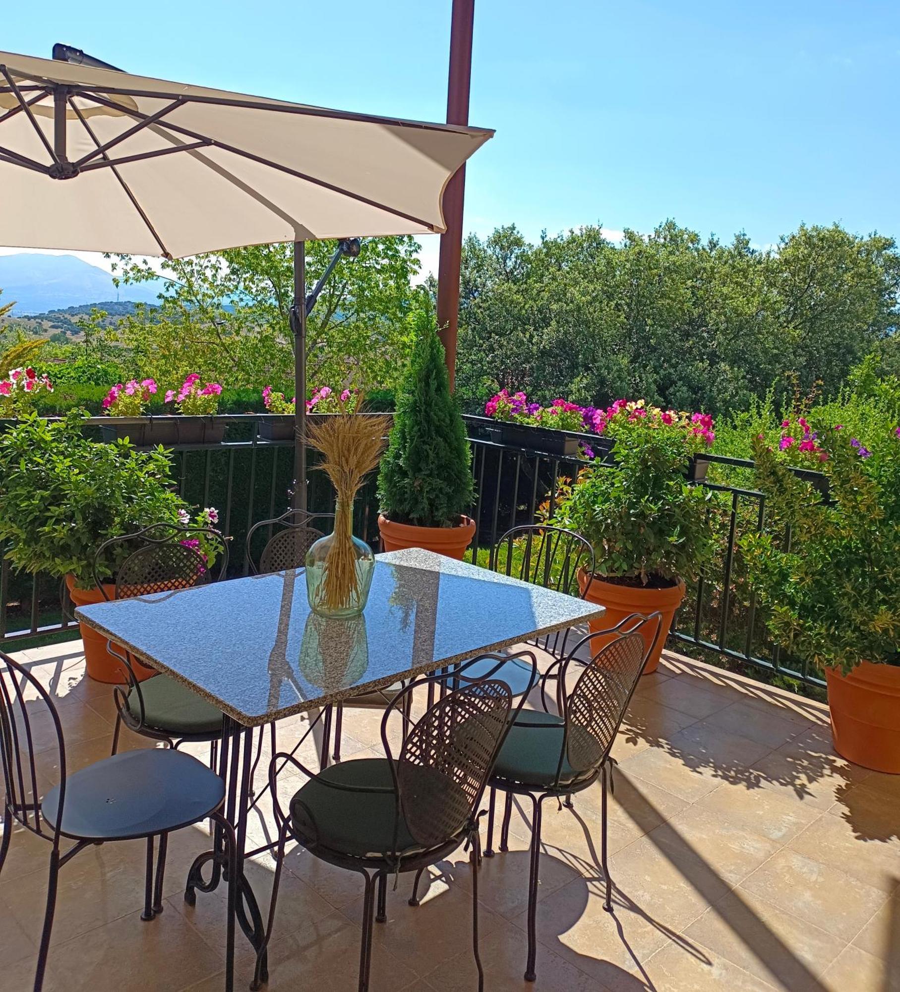 El Encinar De Gabino Villa Zarzuela del Monte Bagian luar foto